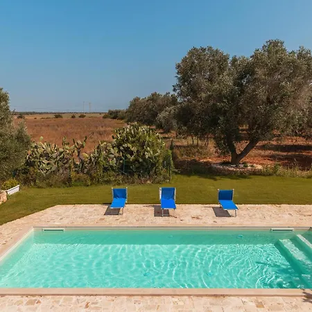 Trullo Tarantini Con Piscina Privata Lejlighed *