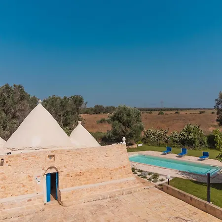 Trullo Tarantini Con Piscina Privata