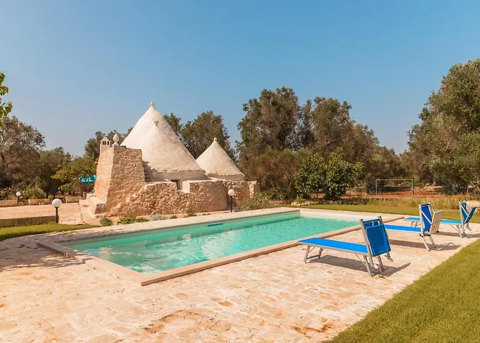 Apartament Trullo Tarantini Con Piscina Privata *