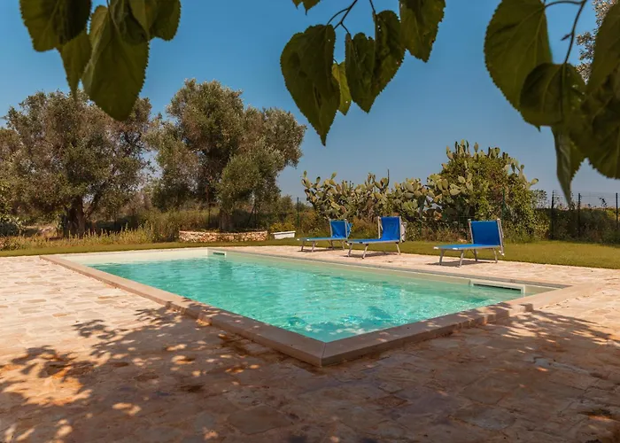 Trullo Tarantini Con Piscina Privata דירה