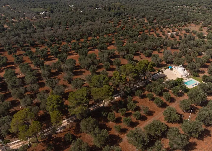 Trullo Tarantini Con Piscina Privata דירה